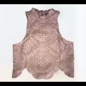 Windsor Lace Crop top